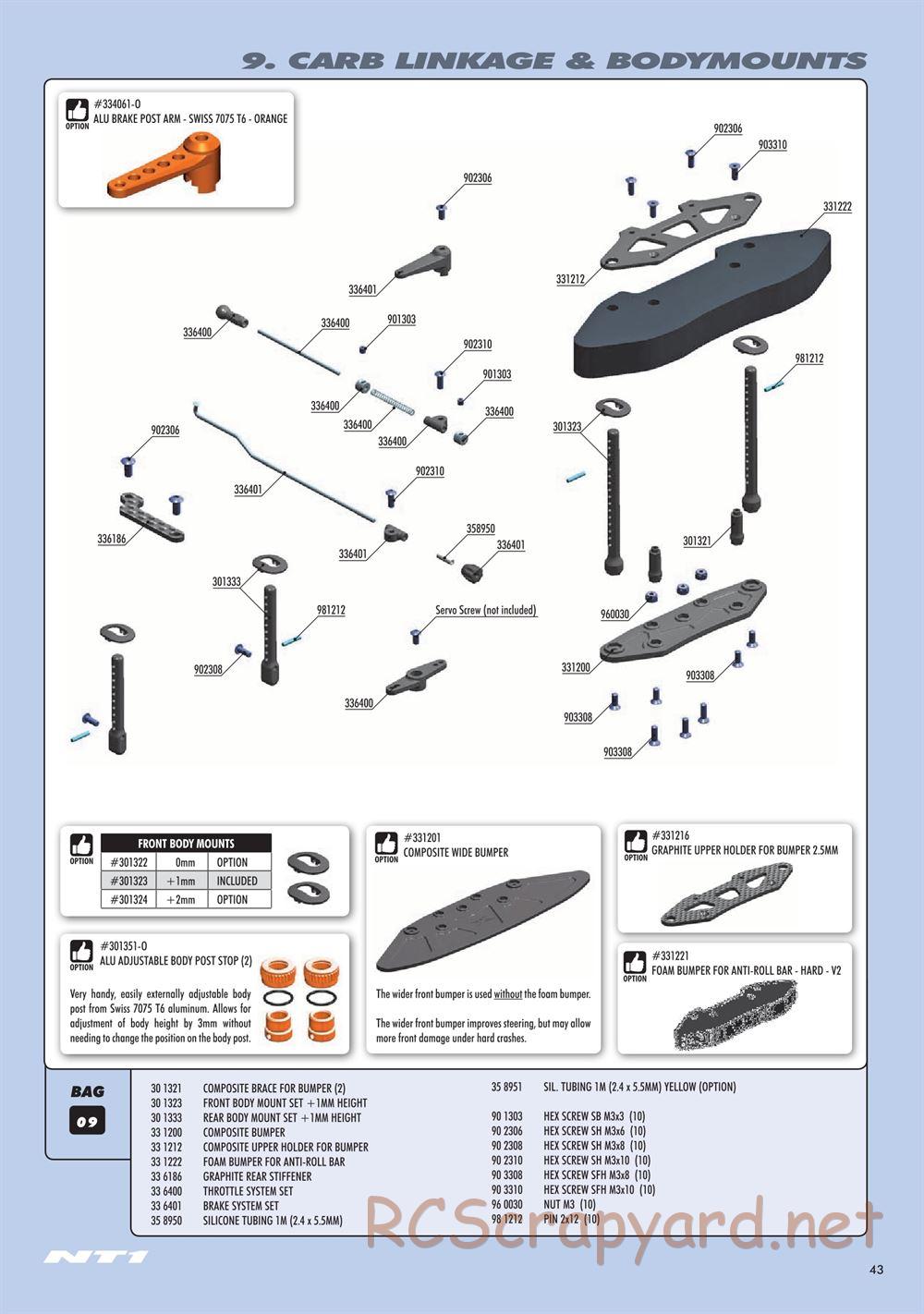 Xray - NT1.2 (2019) - Manual - Page 43