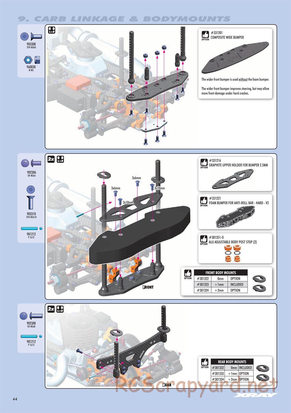Xray - NT1.2 (2019) - Manual - Page 44