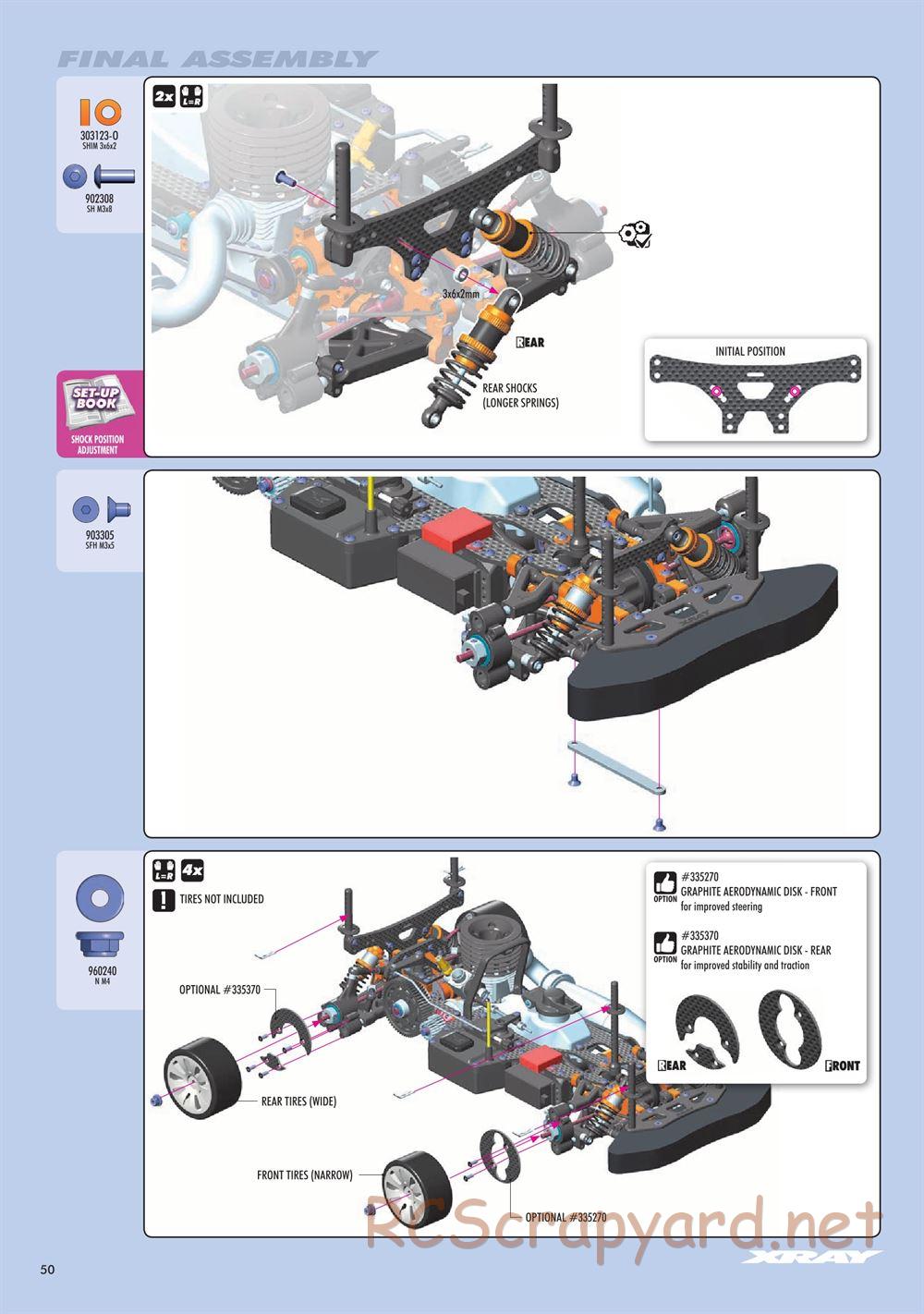 Xray - NT1.2 (2019) - Manual - Page 50