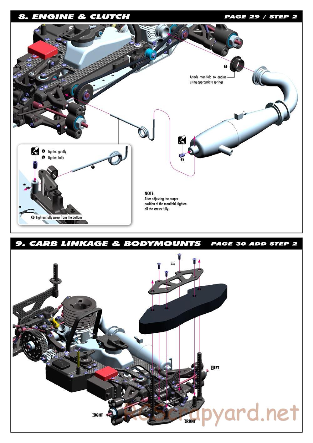 Xray - NT1 2013 Specs (NT1'13) - Supplementary Manual - Page 9