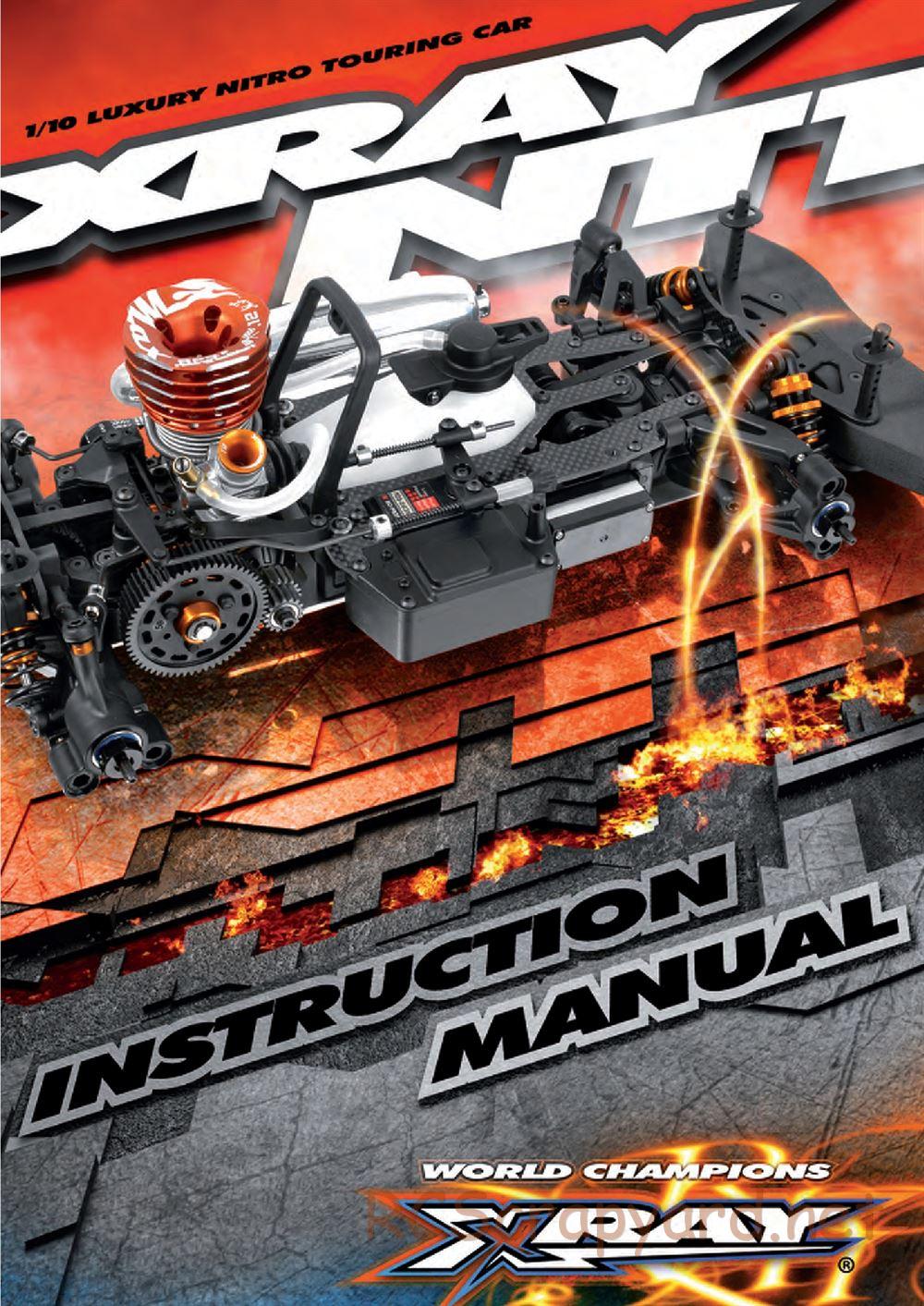 Xray - NT1 2014 Specs (NT1'14) - Manual - Page 1