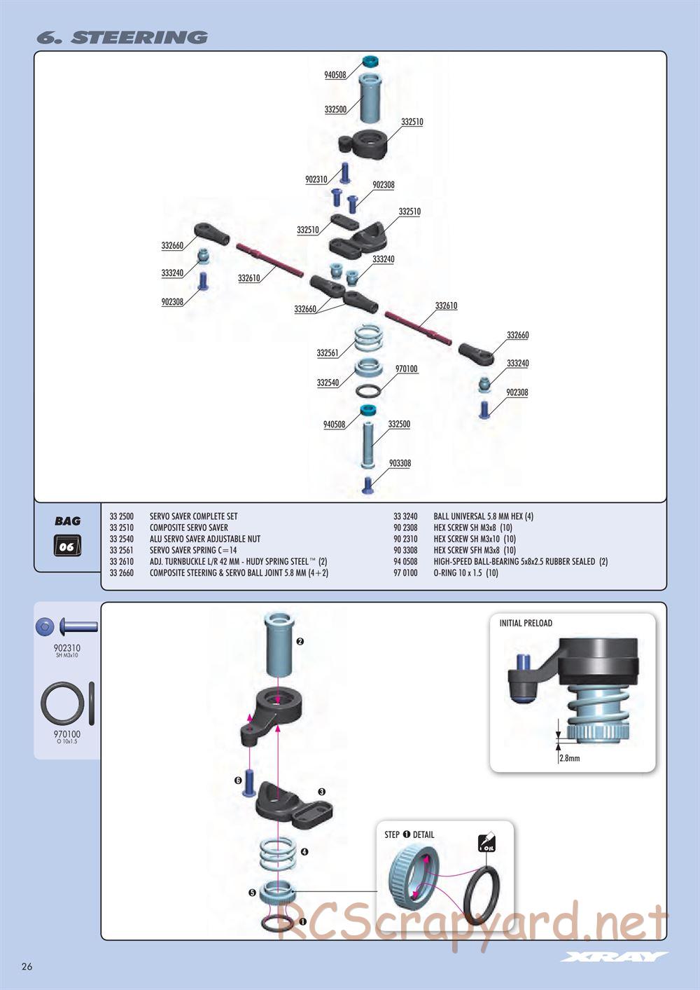 Xray - NT1 2014 Specs (NT1'14) - Manual - Page 26