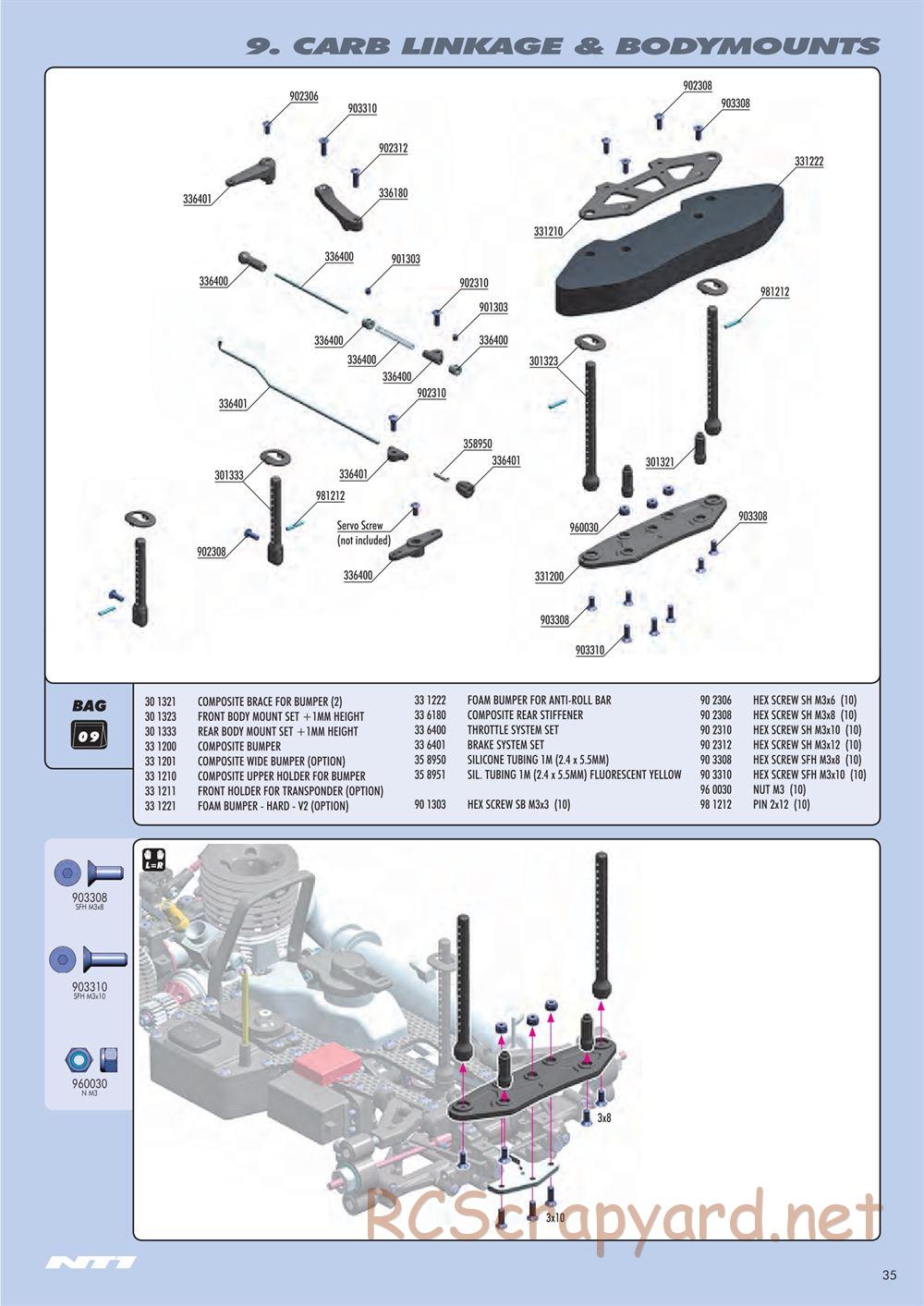 Xray - NT1 2014 Specs (NT1'14) - Manual - Page 35