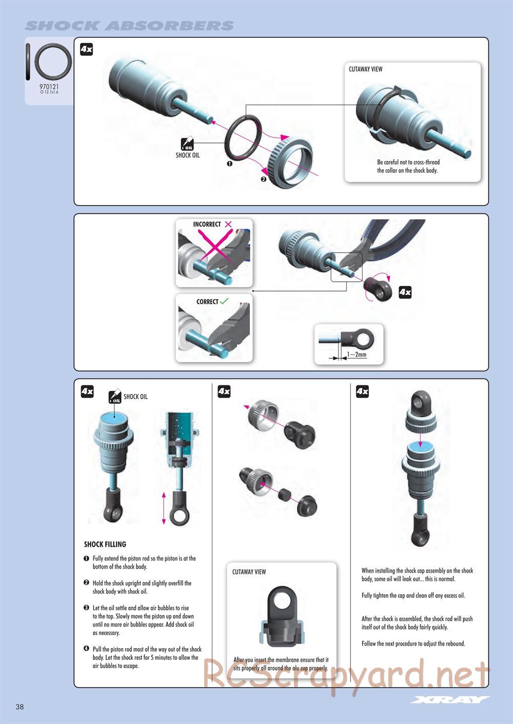 Xray - NT1 2014 Specs (NT1'14) - Manual - Page 38