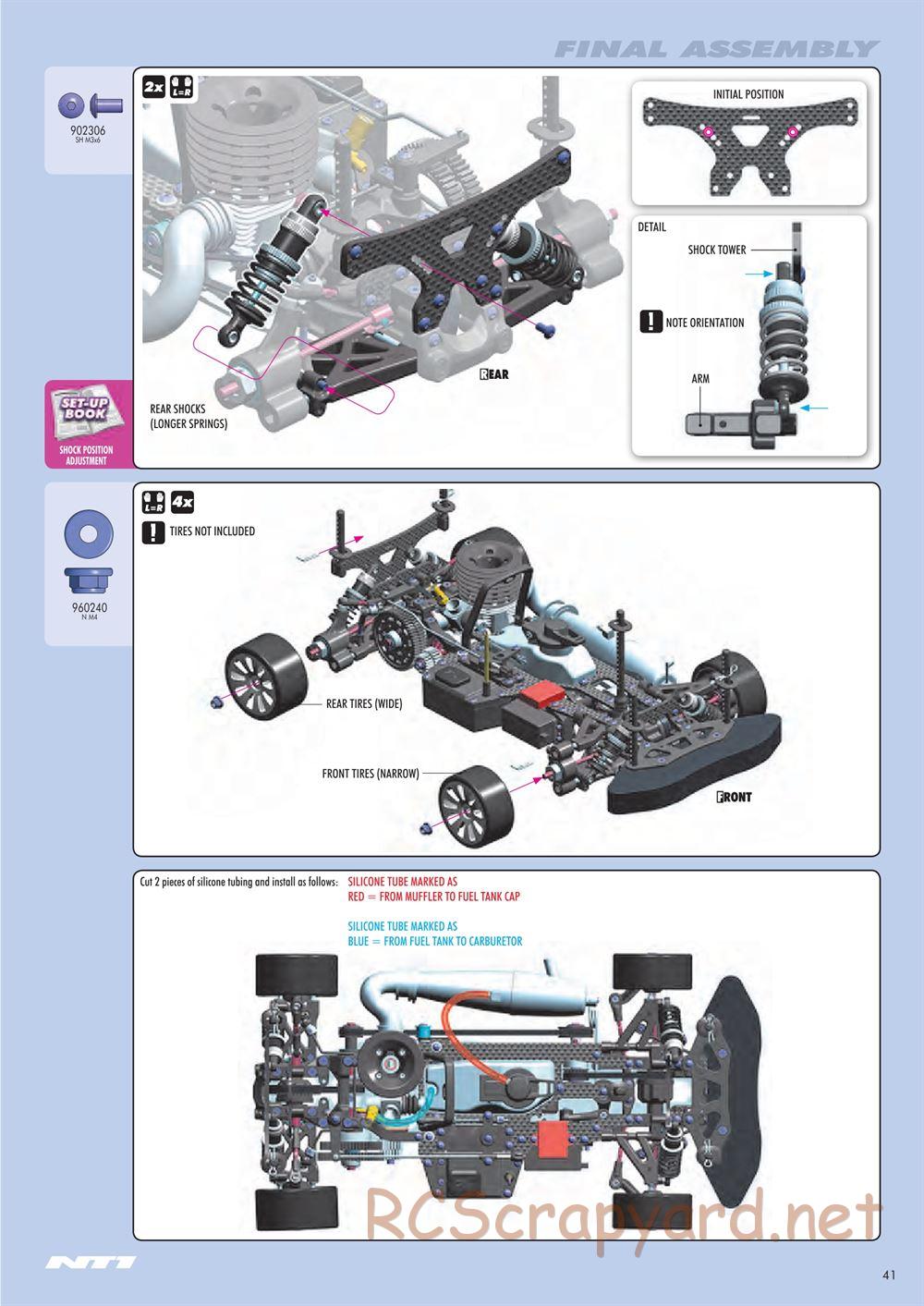Xray - NT1 2014 Specs (NT1'14) - Manual - Page 41