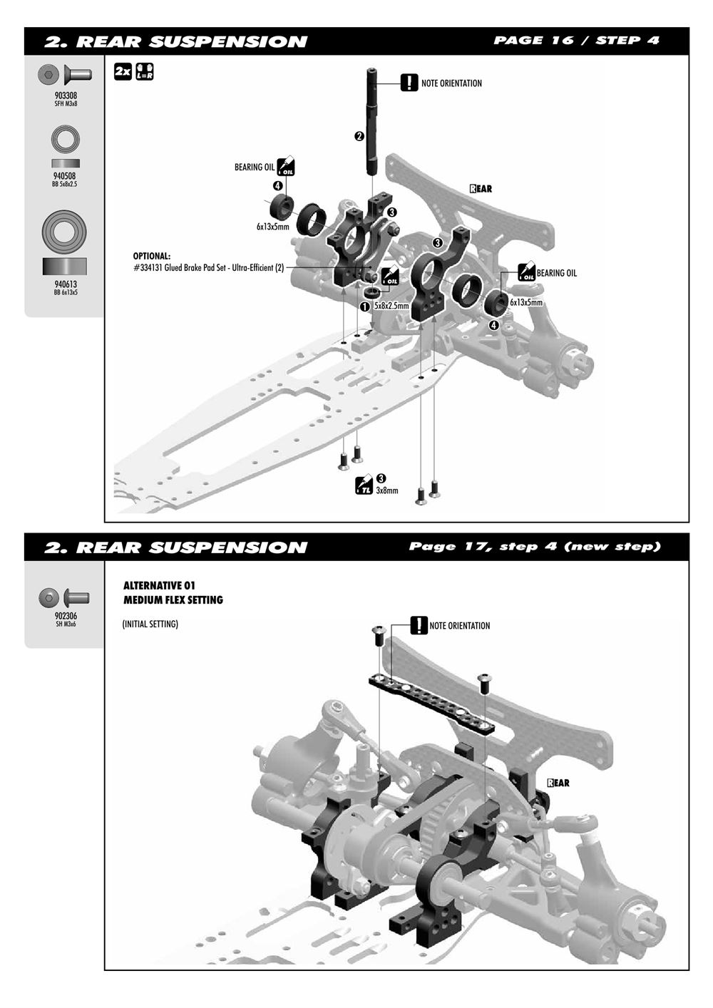 Xray - NT1 2016 Specs (NT1'16) - Manual - Page 2