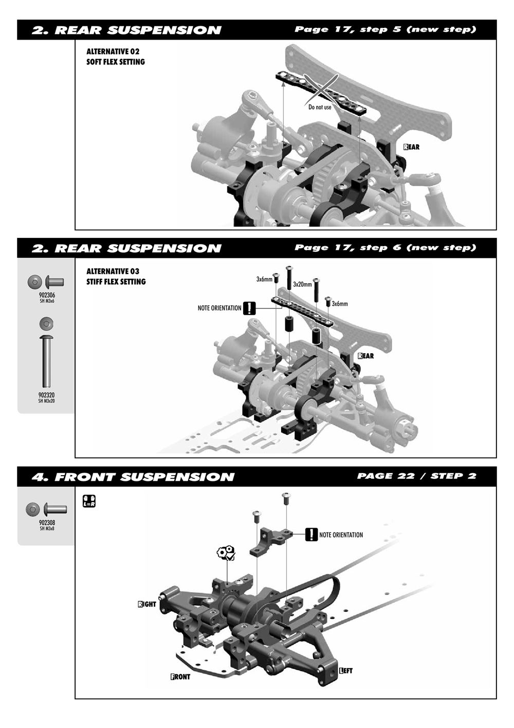 Xray - NT1 2016 Specs (NT1'16) - Manual - Page 3
