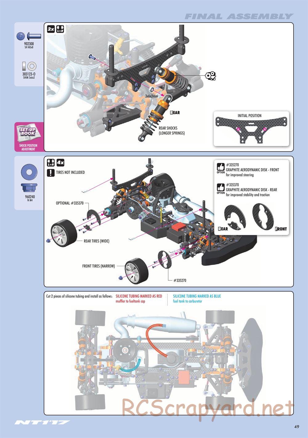 Xray - NT1 2017 Specs (NT1'17) - Manual - Page 49