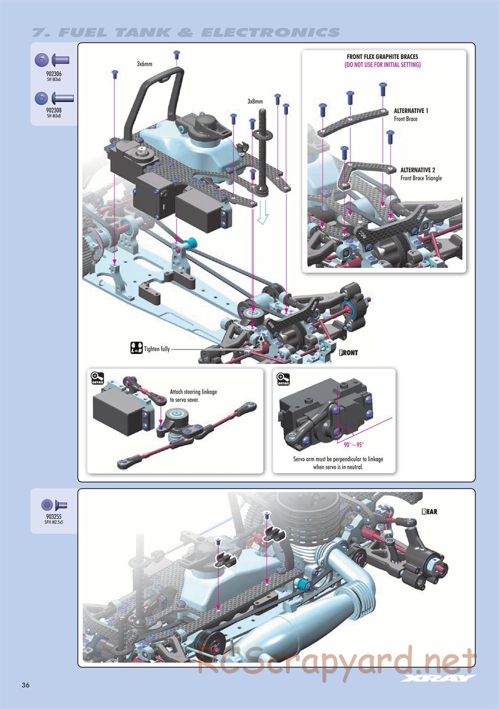 Xray - NT1 2023 Specs (NT1'23) - Manual - Page 36