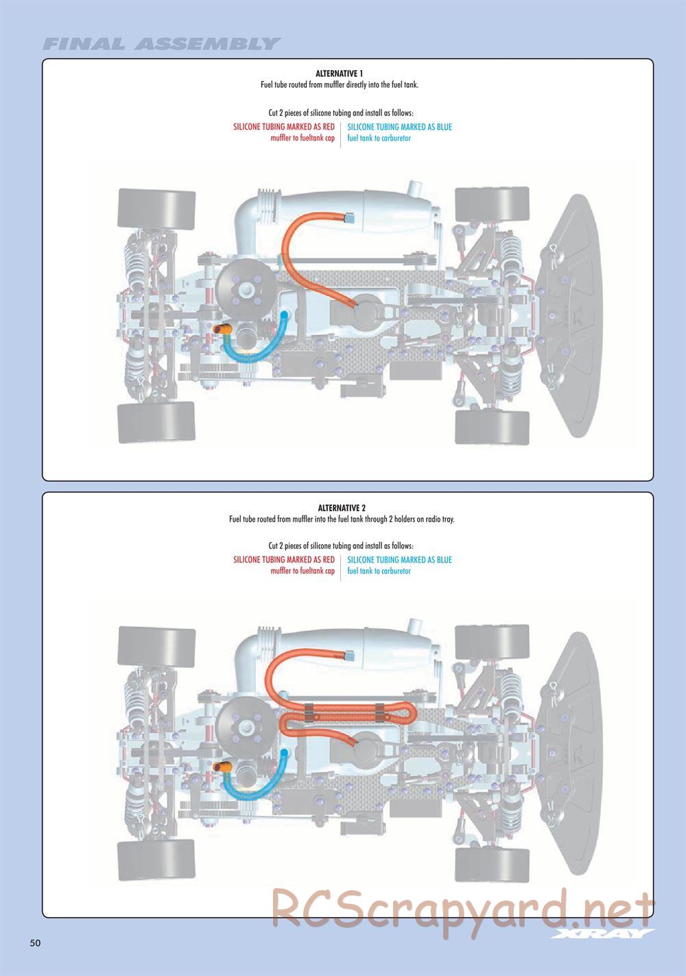 Xray - NT1 2023 Specs (NT1'23) - Manual - Page 50