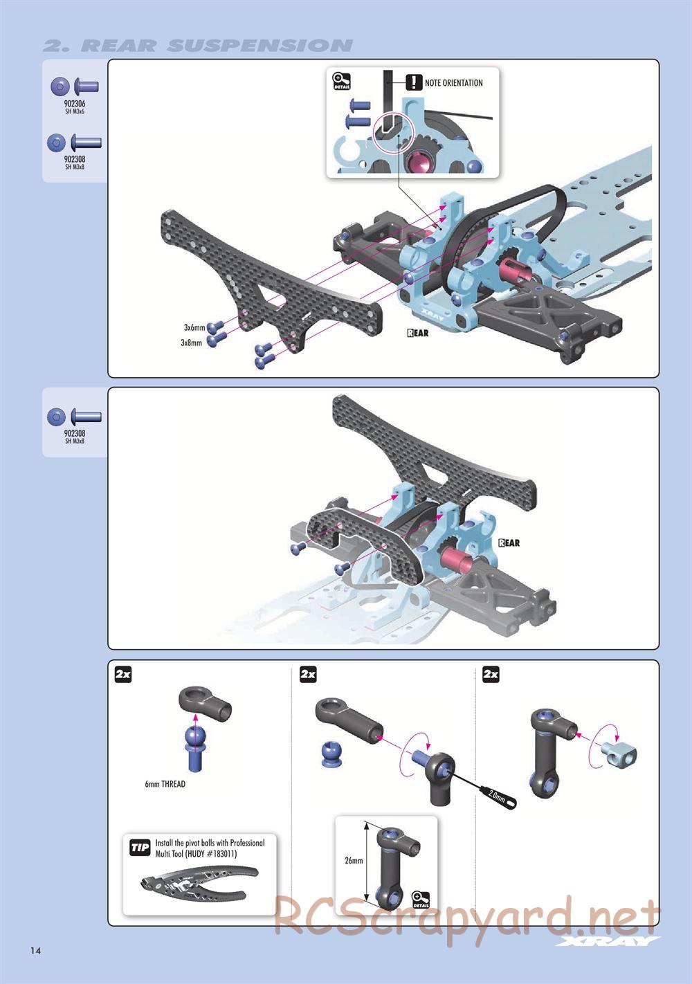Xray - NT1.3 (2020) - Manual - Page 14
