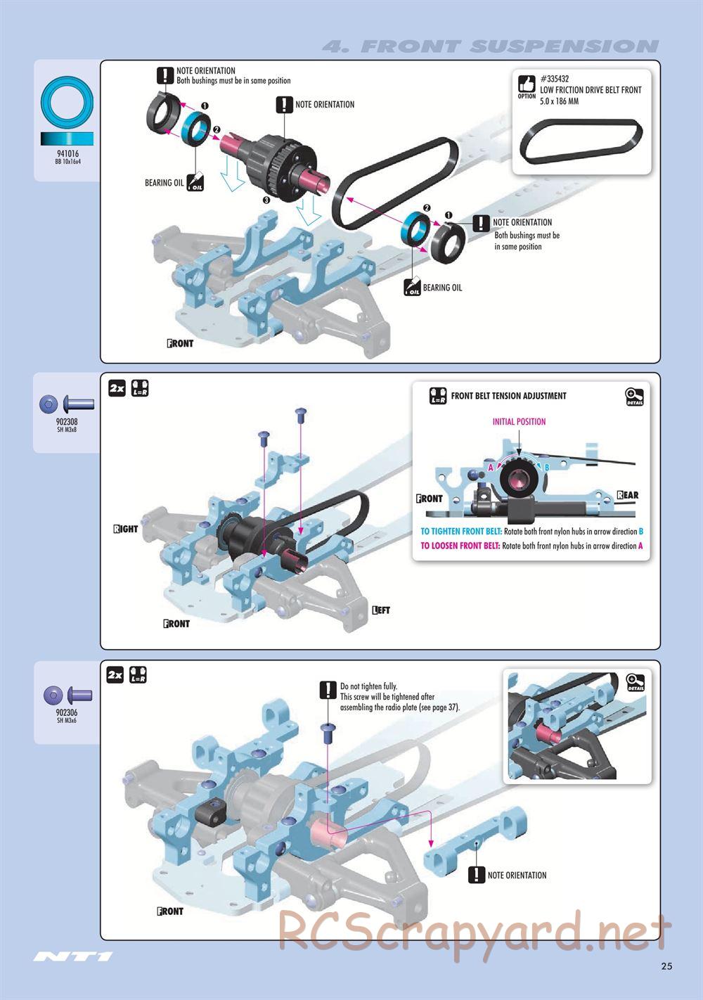 Xray - NT1.3 (2020) - Manual - Page 25