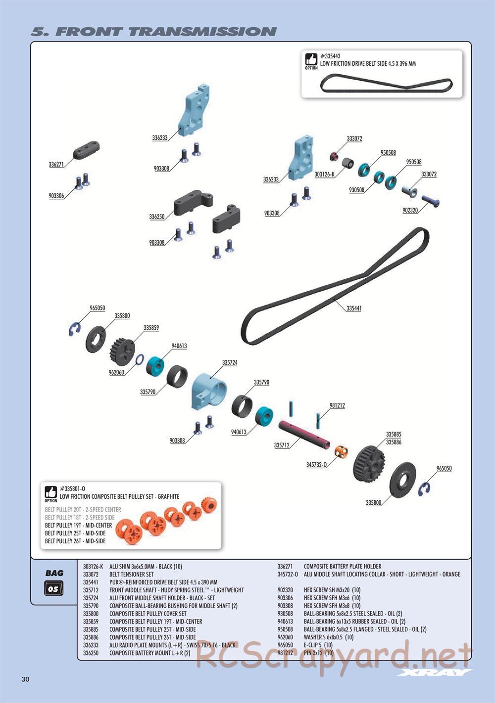 Xray - NT1.3 (2020) - Manual - Page 30