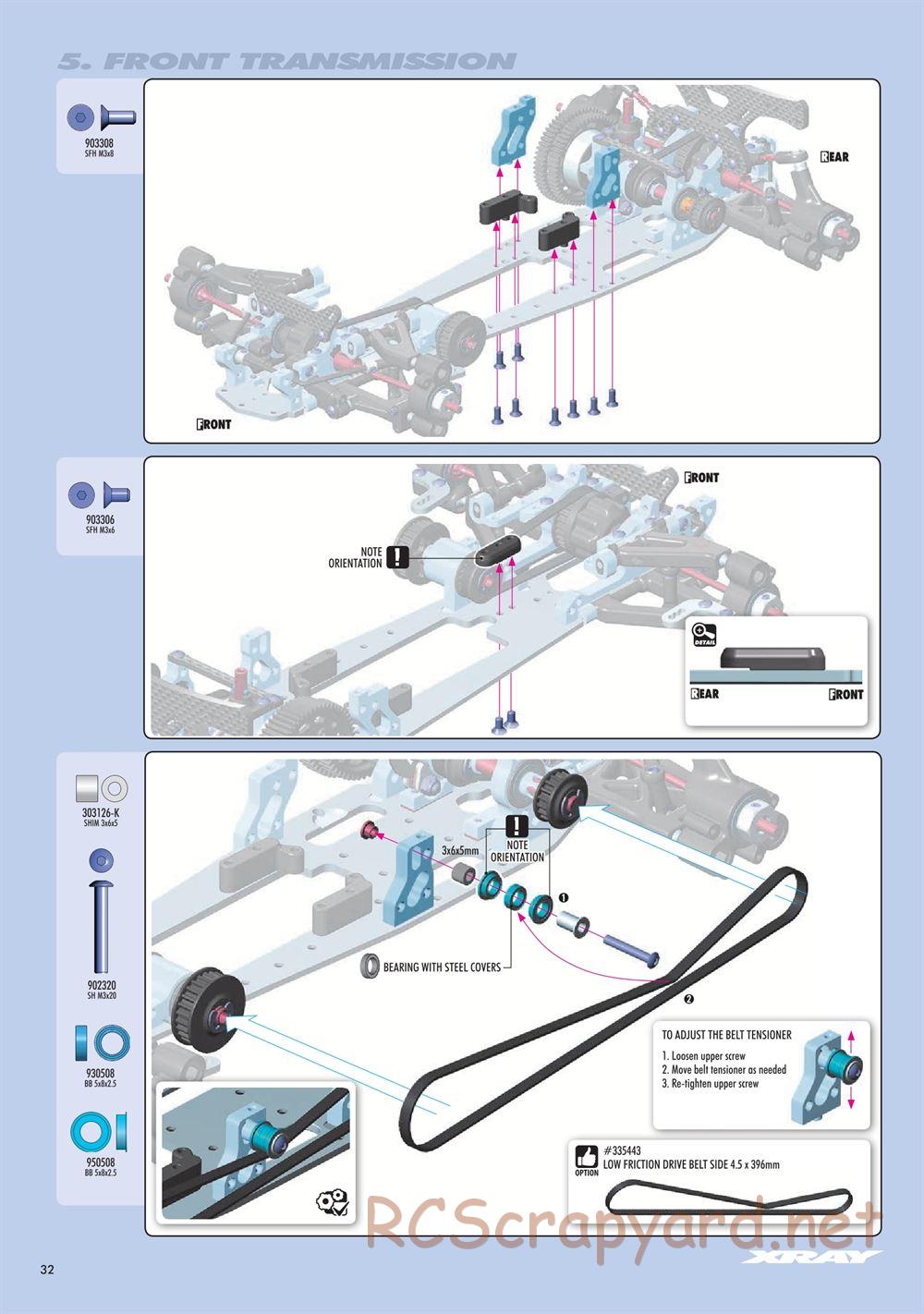 Xray - NT1.3 (2020) - Manual - Page 32