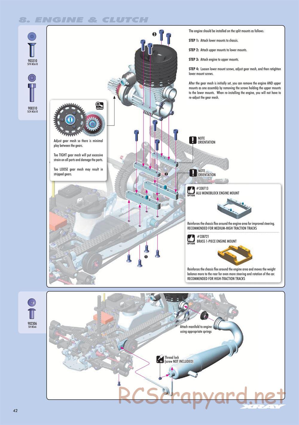 Xray - NT1.3 (2020) - Manual - Page 42