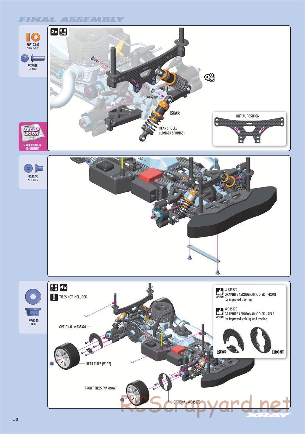 Xray - NT1.3 (2020) - Manual - Page 50