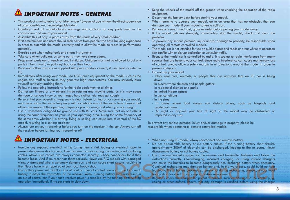 Xray - NT18 - Manual - Page 2