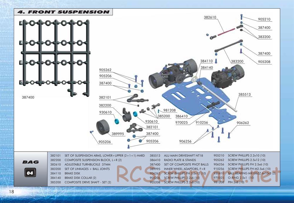 Xray - NT18 - Manual - Page 17