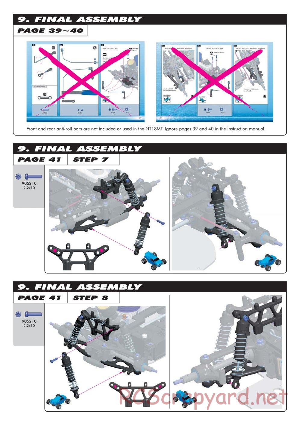 Xray - NT18MT - Manual - Page 2
