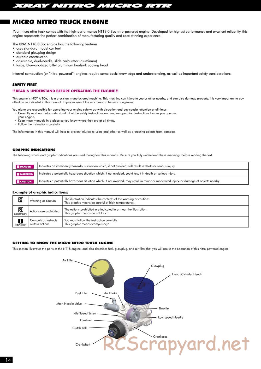 Xray - NT18T - Manual - Page 14