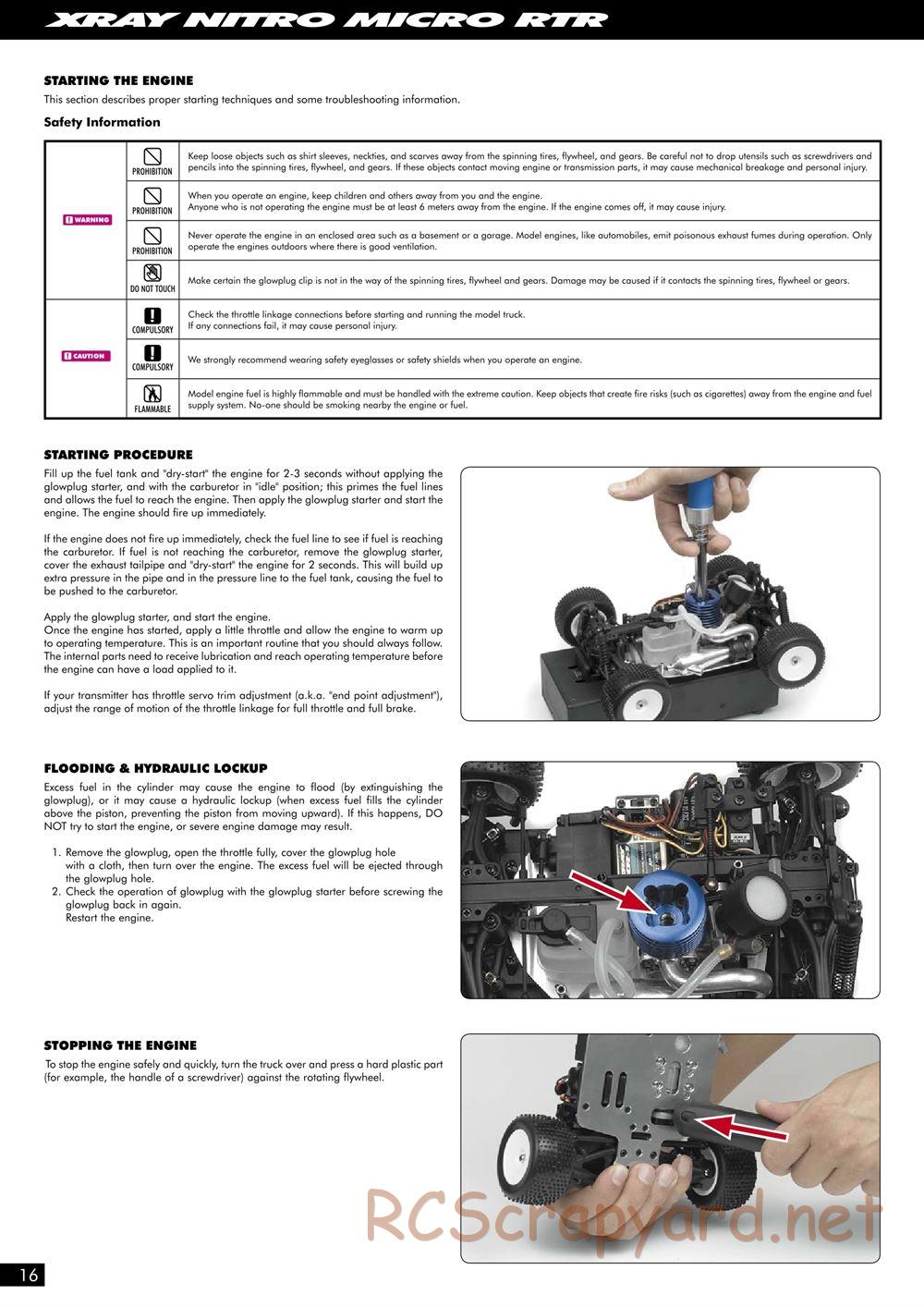 Xray - NT18T - Manual - Page 16