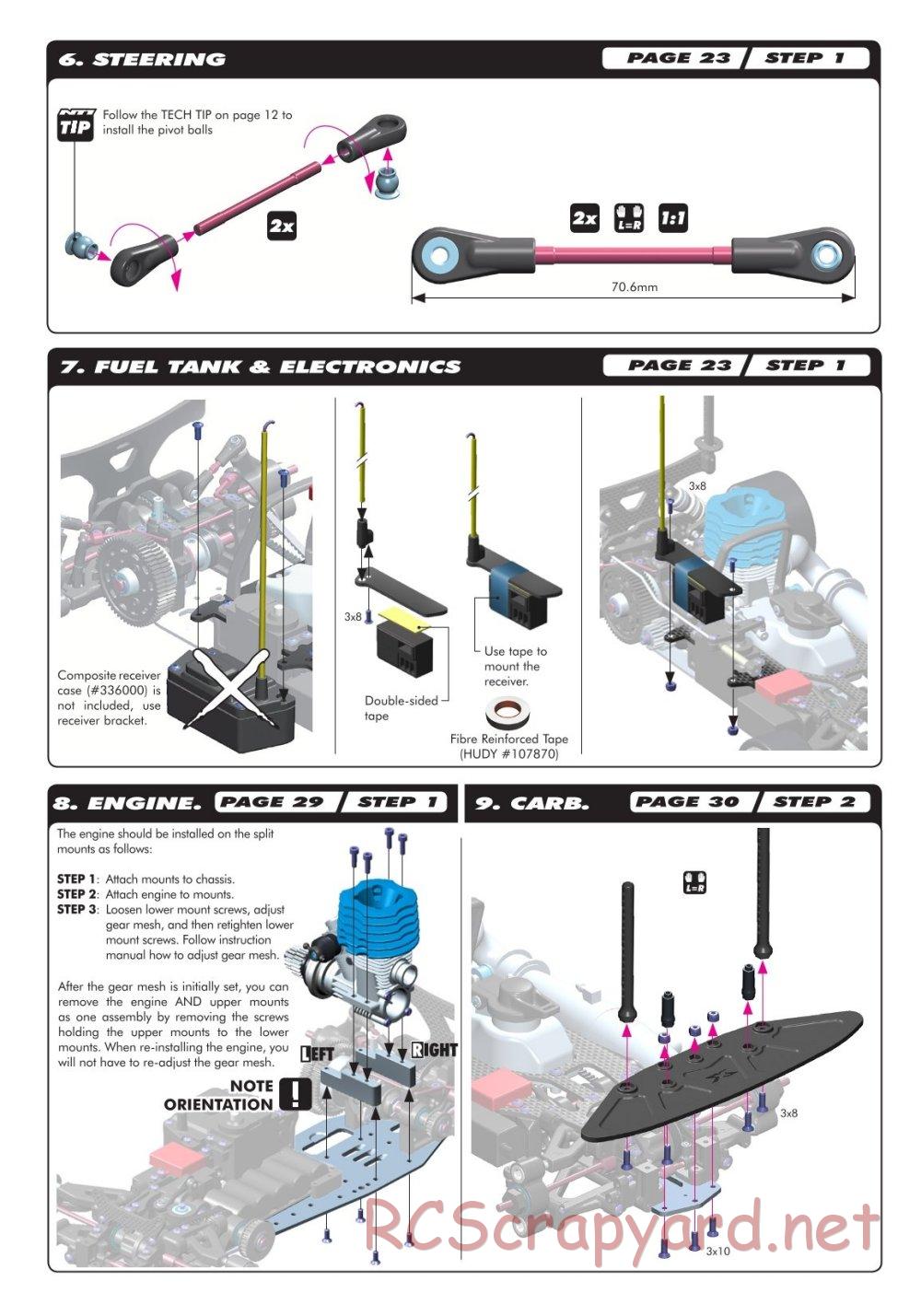 Xray - NT1R Rayser - Supplementary Manual - Page 3