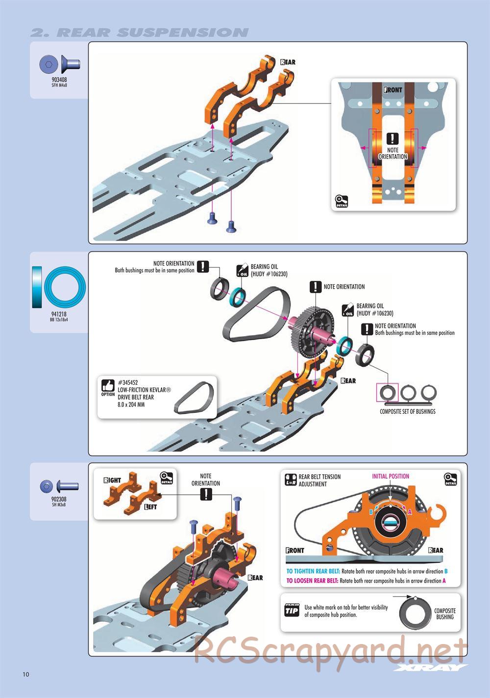 Xray - RX8.2 (2019) - Manual - Page 10