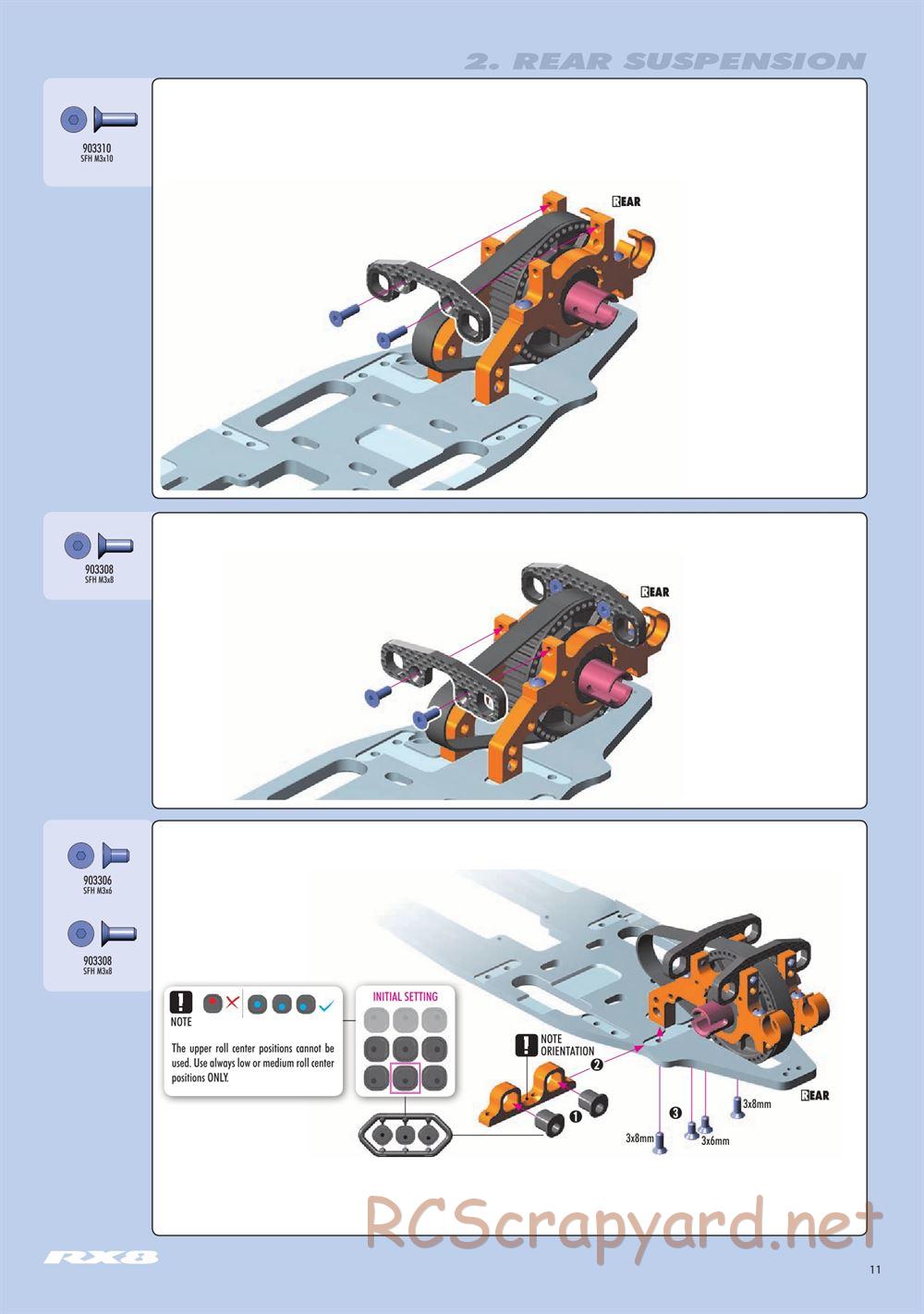 Xray - RX8.2 (2019) - Manual - Page 11