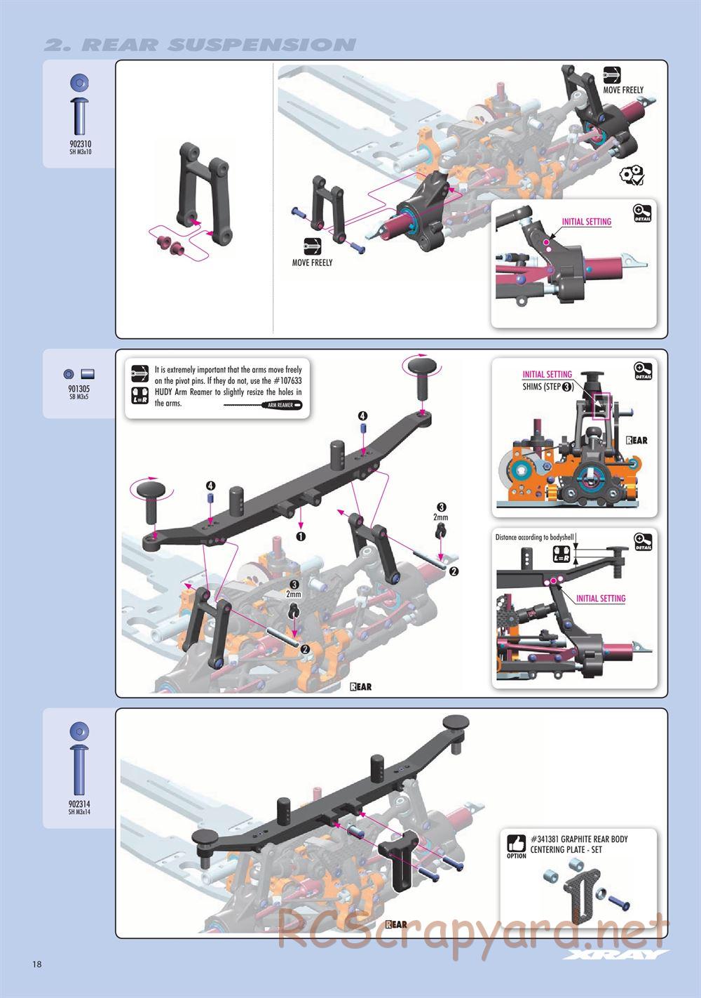 Xray - RX8.2 (2019) - Manual - Page 18
