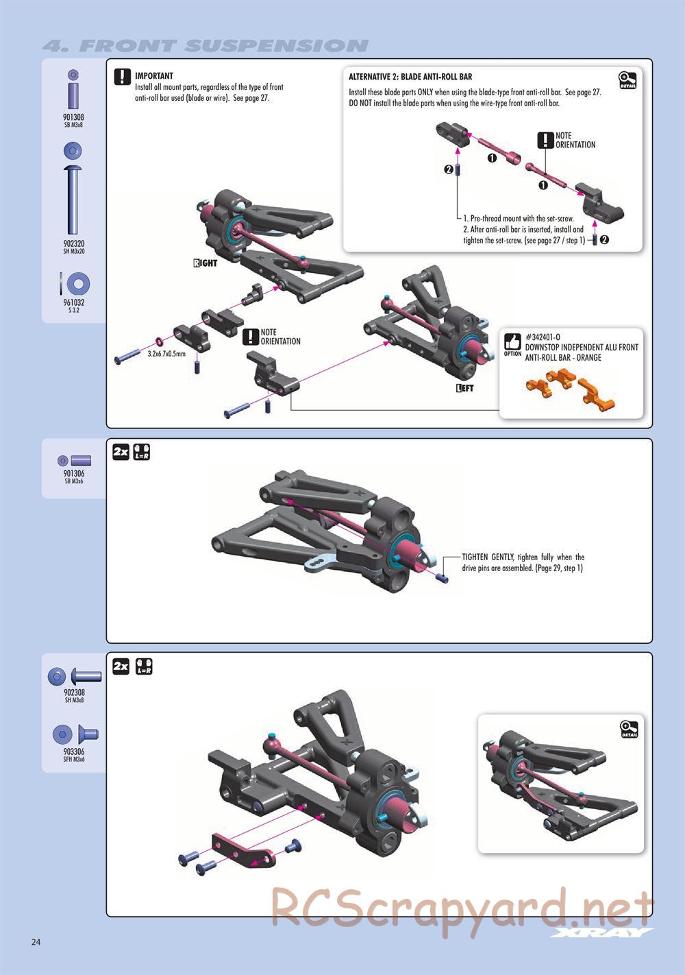 Xray - RX8.2 (2019) - Manual - Page 24