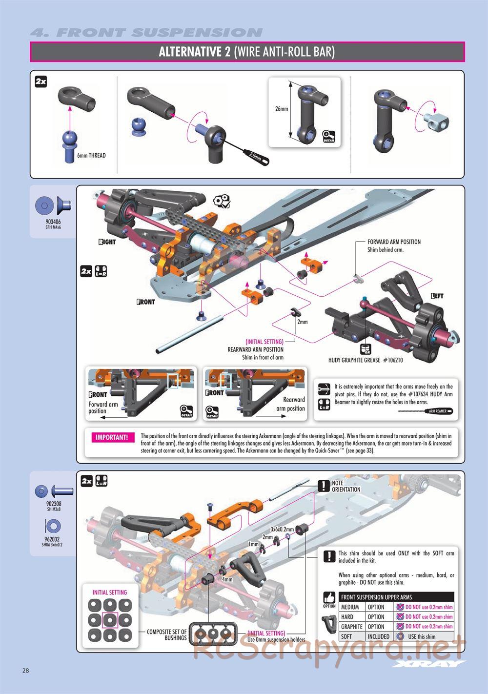 Xray - RX8.2 (2019) - Manual - Page 28
