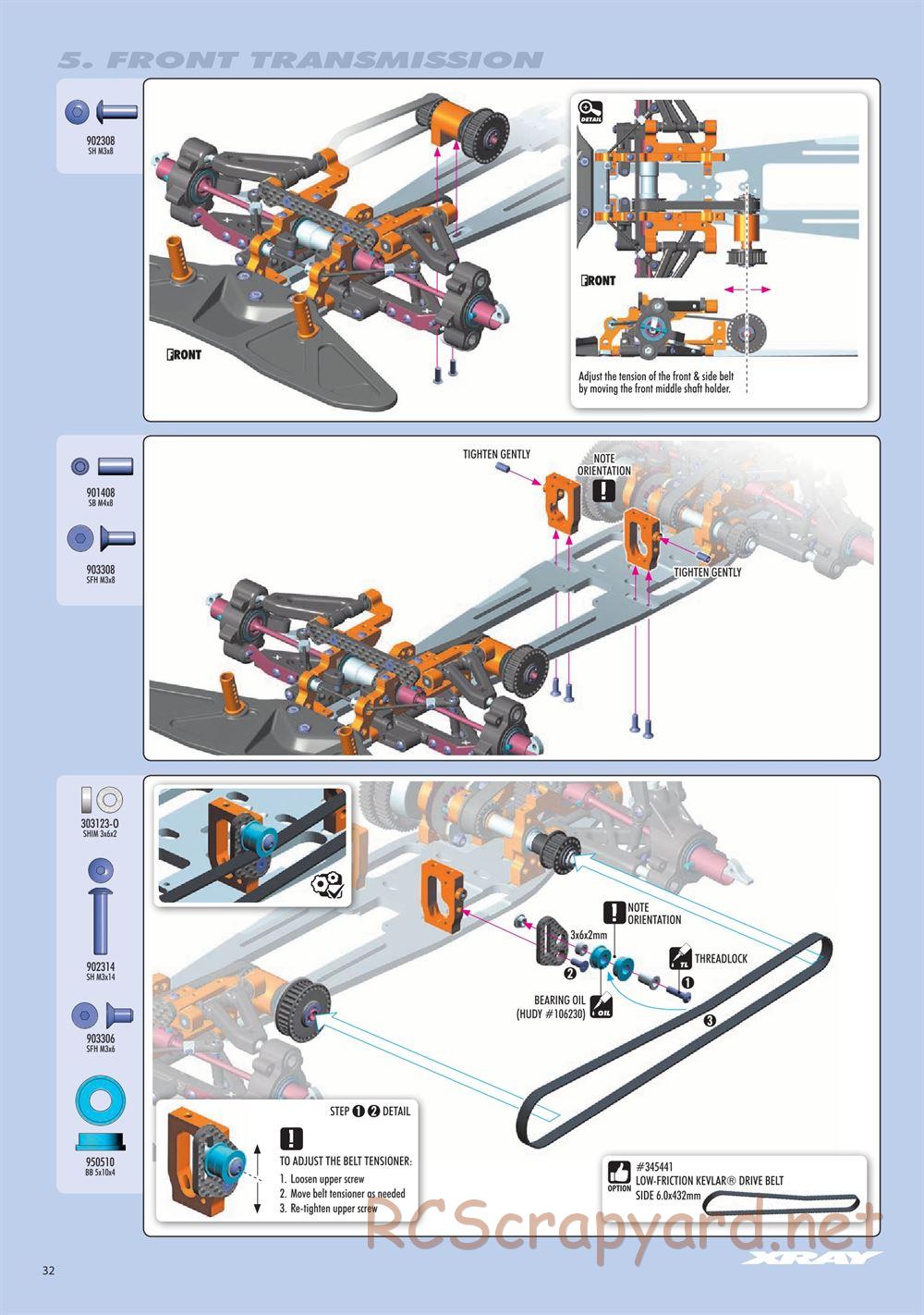 Xray - RX8.2 (2019) - Manual - Page 32