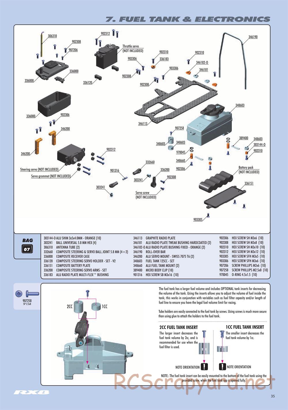 Xray - RX8.2 (2019) - Manual - Page 35