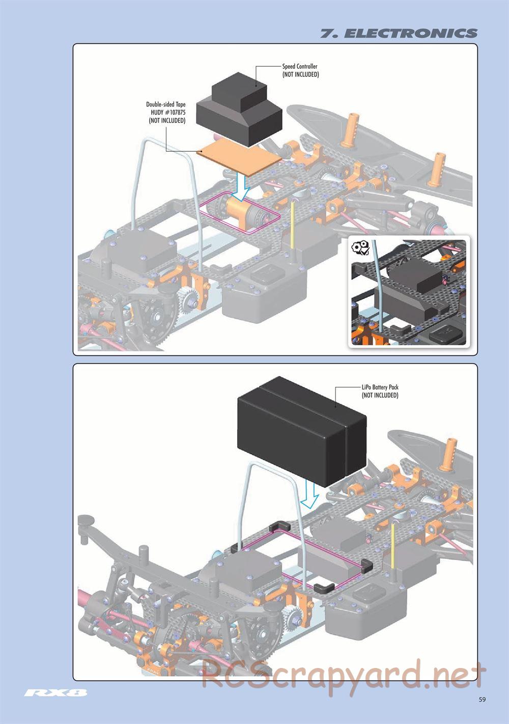 Xray - RX8.2 (2019) - Manual - Page 59