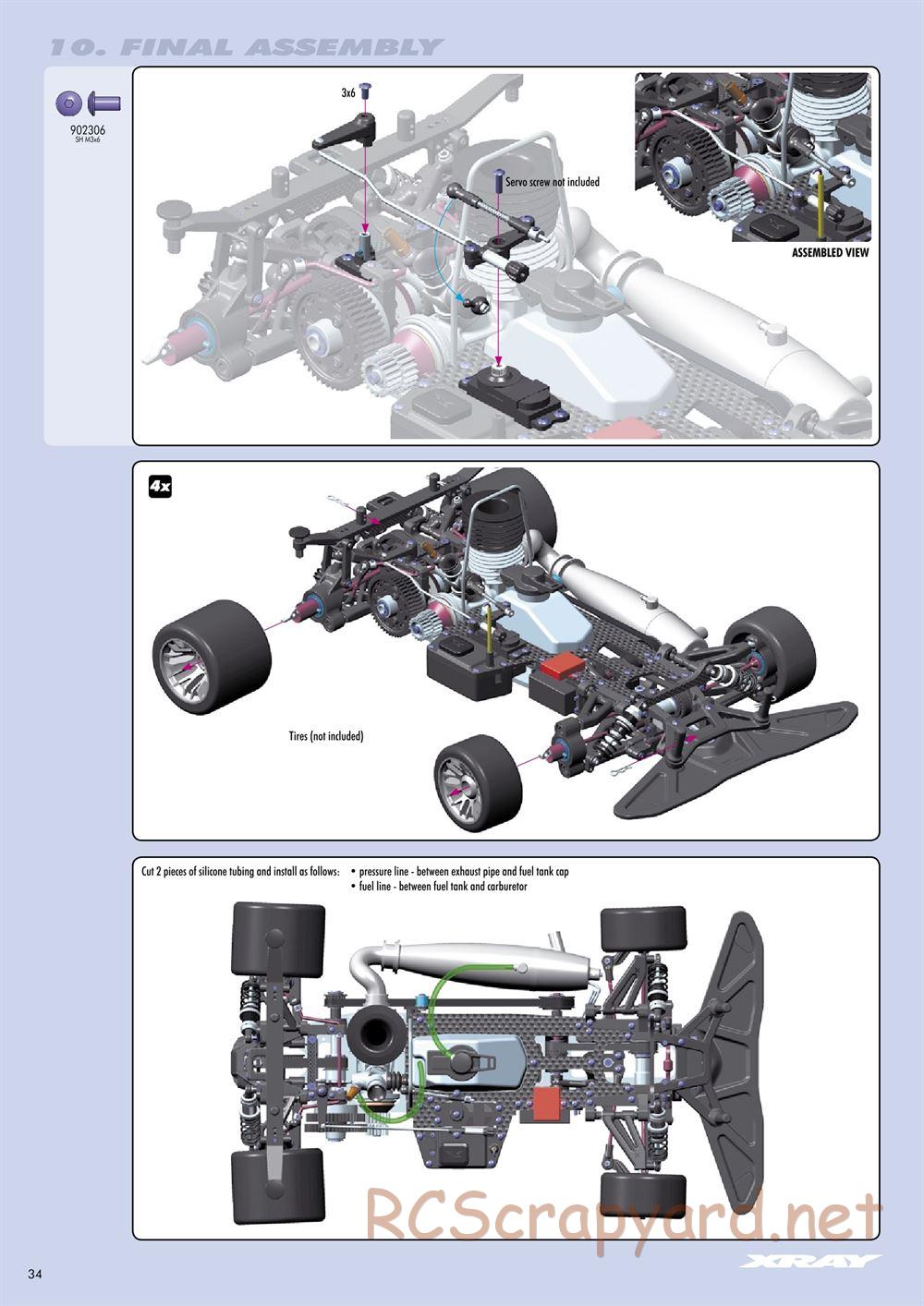 Xray - RX8 2011 Specs (RX8'11) - Manual - Page 34