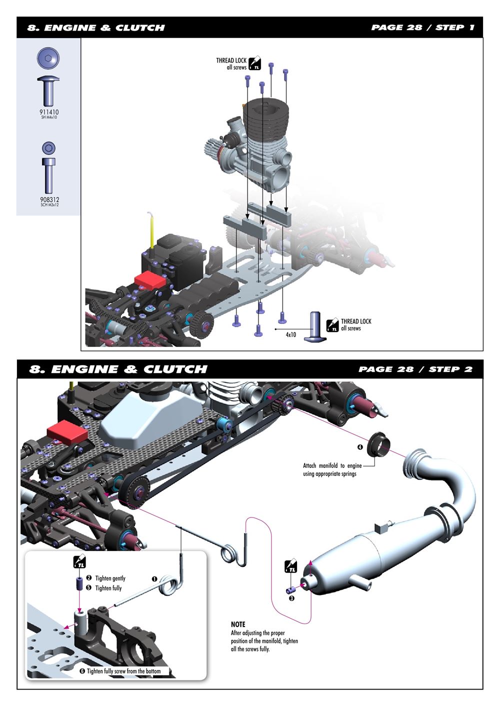 Xray - RX8 2013 Specs (RX8'13) - Supplementary Manual - Page 6