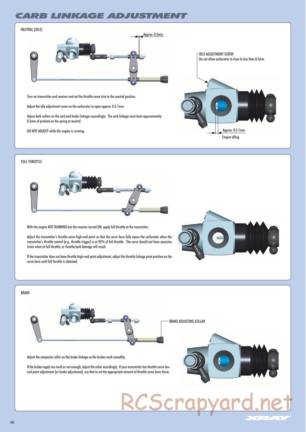 Xray - RX8 2016 Specs (RX8'16) - Manual - Page 46