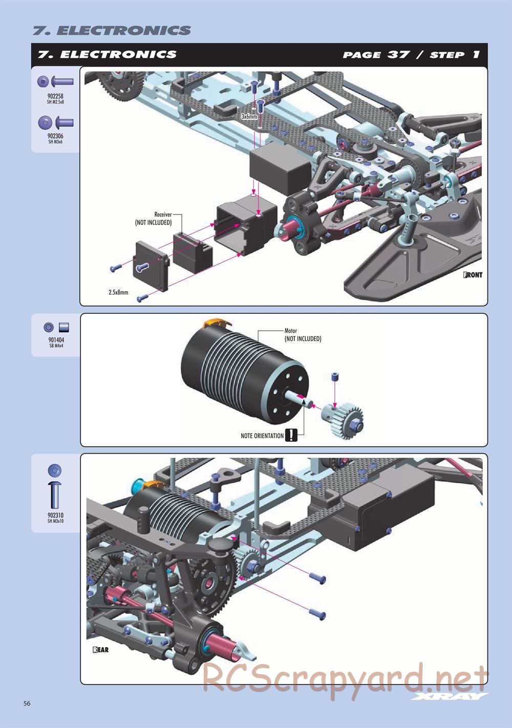 Xray - RX8 2023 Specs (RX8'23) - Manual - Page 56