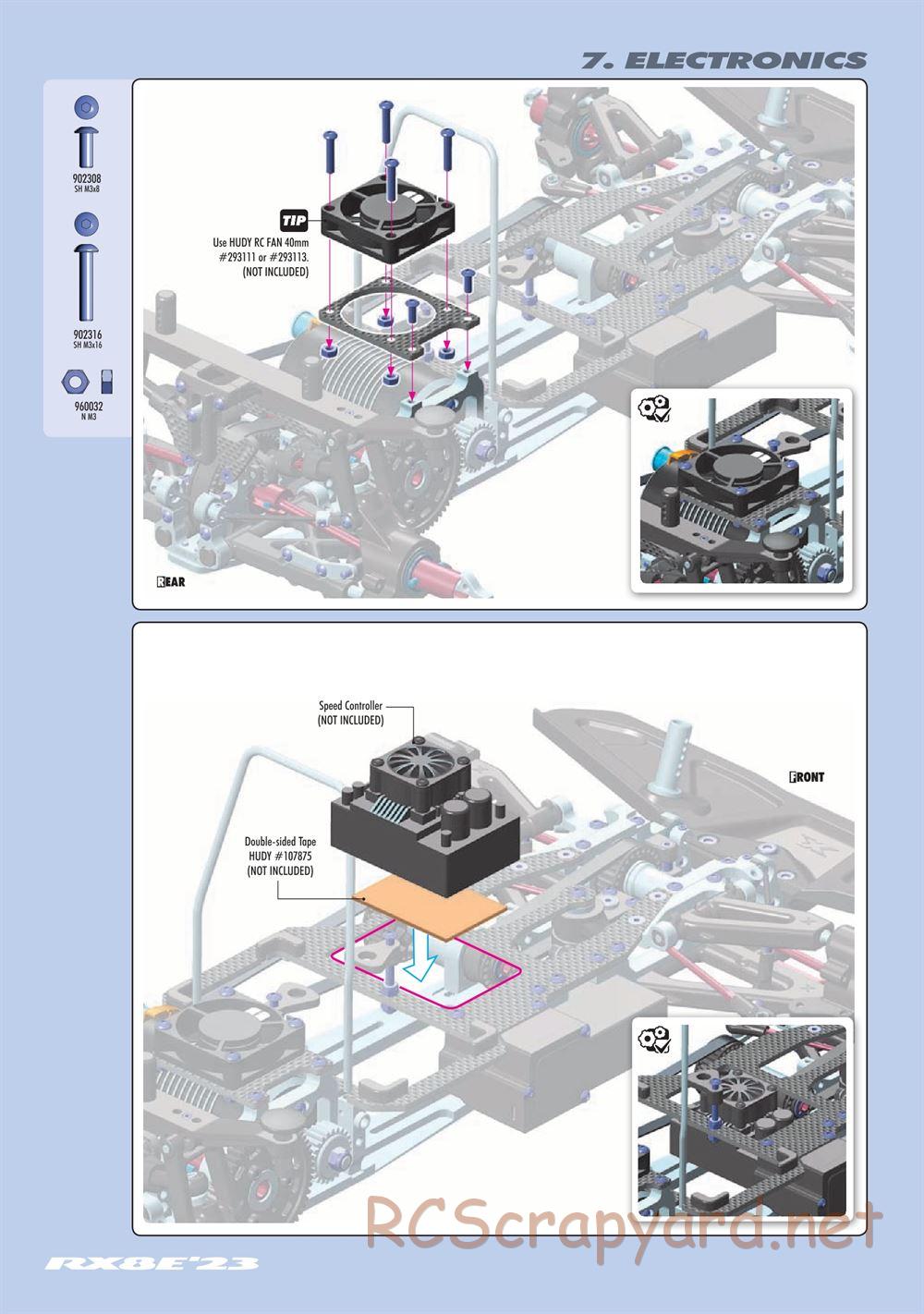 Xray - RX8 2023 Specs (RX8'23) - Manual - Page 57