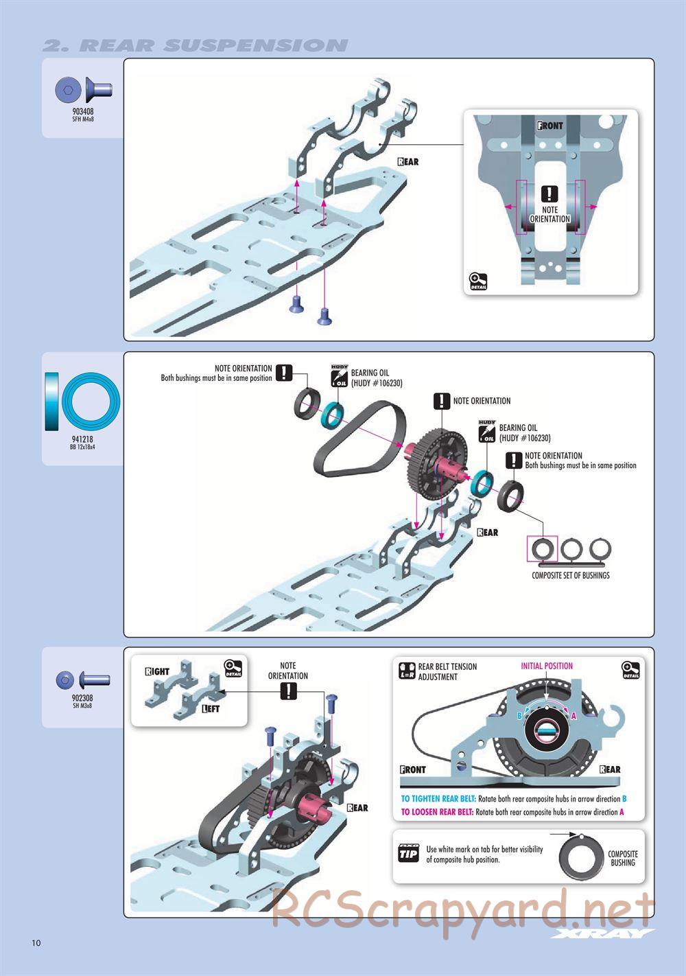Xray - RX8.3 (2020) - Manual - Page 10