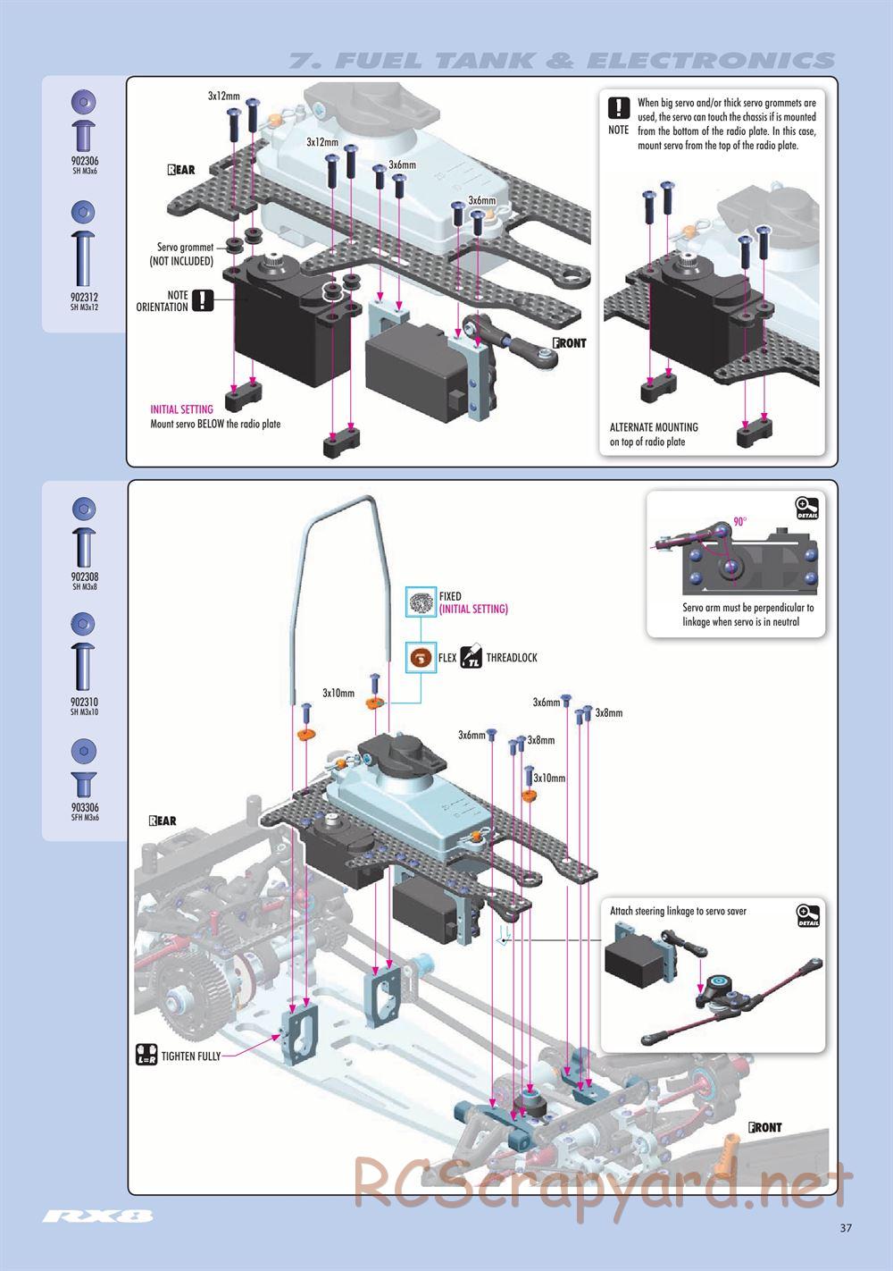 Xray - RX8.3 (2020) - Manual - Page 37