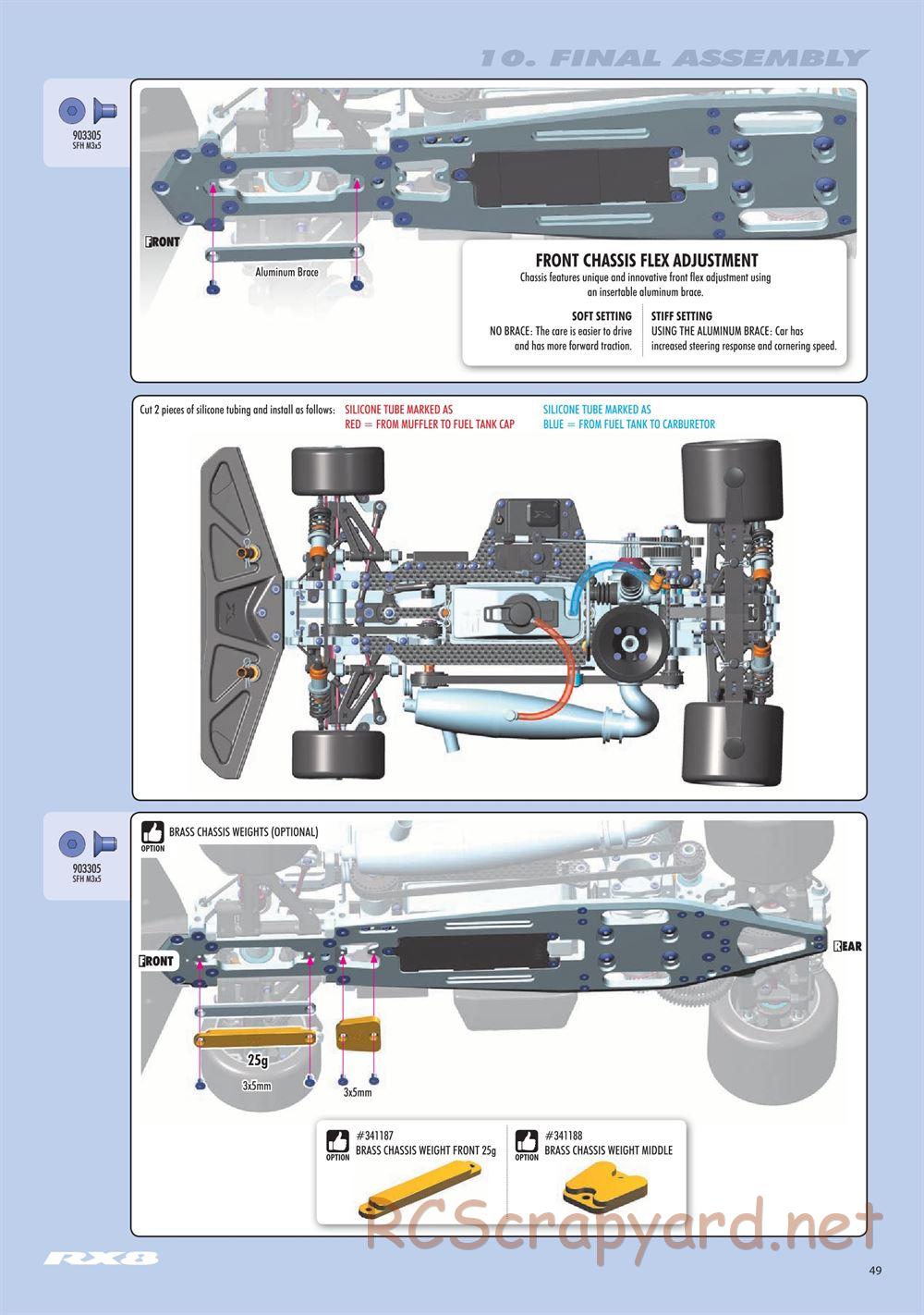 Xray - RX8.3 (2020) - Manual - Page 49