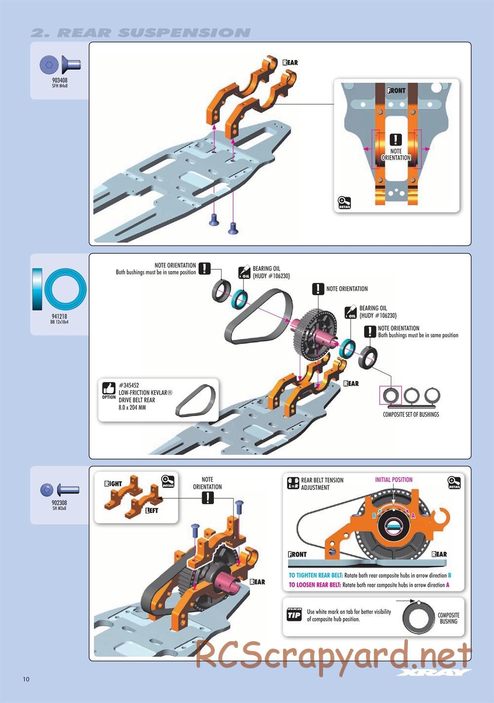 Xray - RX8E.2 2020 (RX8E'20) - Manual - Page 10