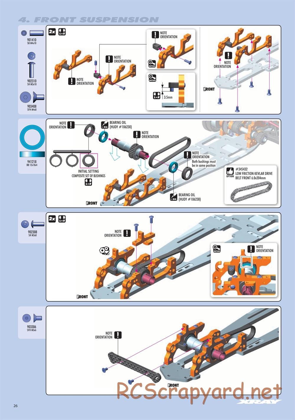 Xray - RX8E.2 2020 (RX8E'20) - Manual - Page 26