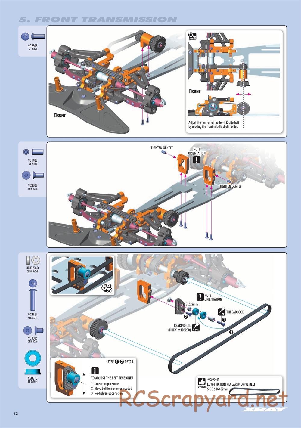 Xray - RX8E.2 2020 (RX8E'20) - Manual - Page 32