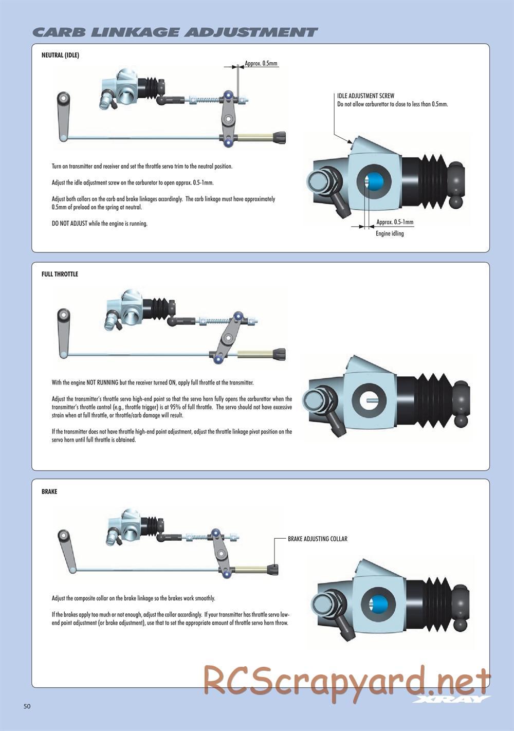Xray - RX8E.2 2020 (RX8E'20) - Manual - Page 50