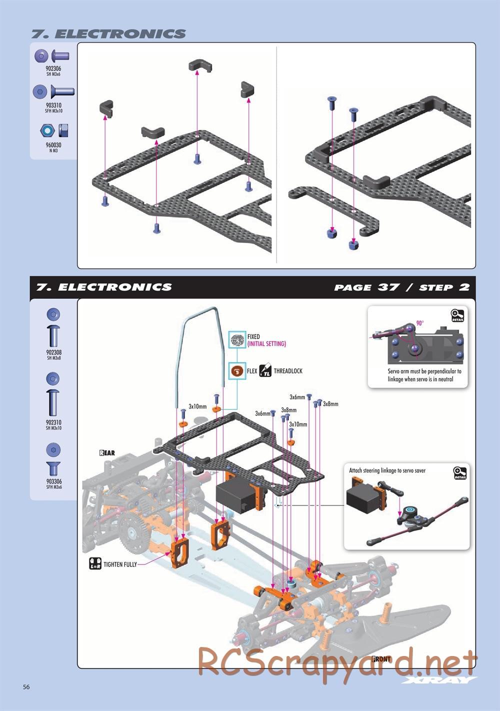 Xray - RX8E.2 2020 (RX8E'20) - Manual - Page 56