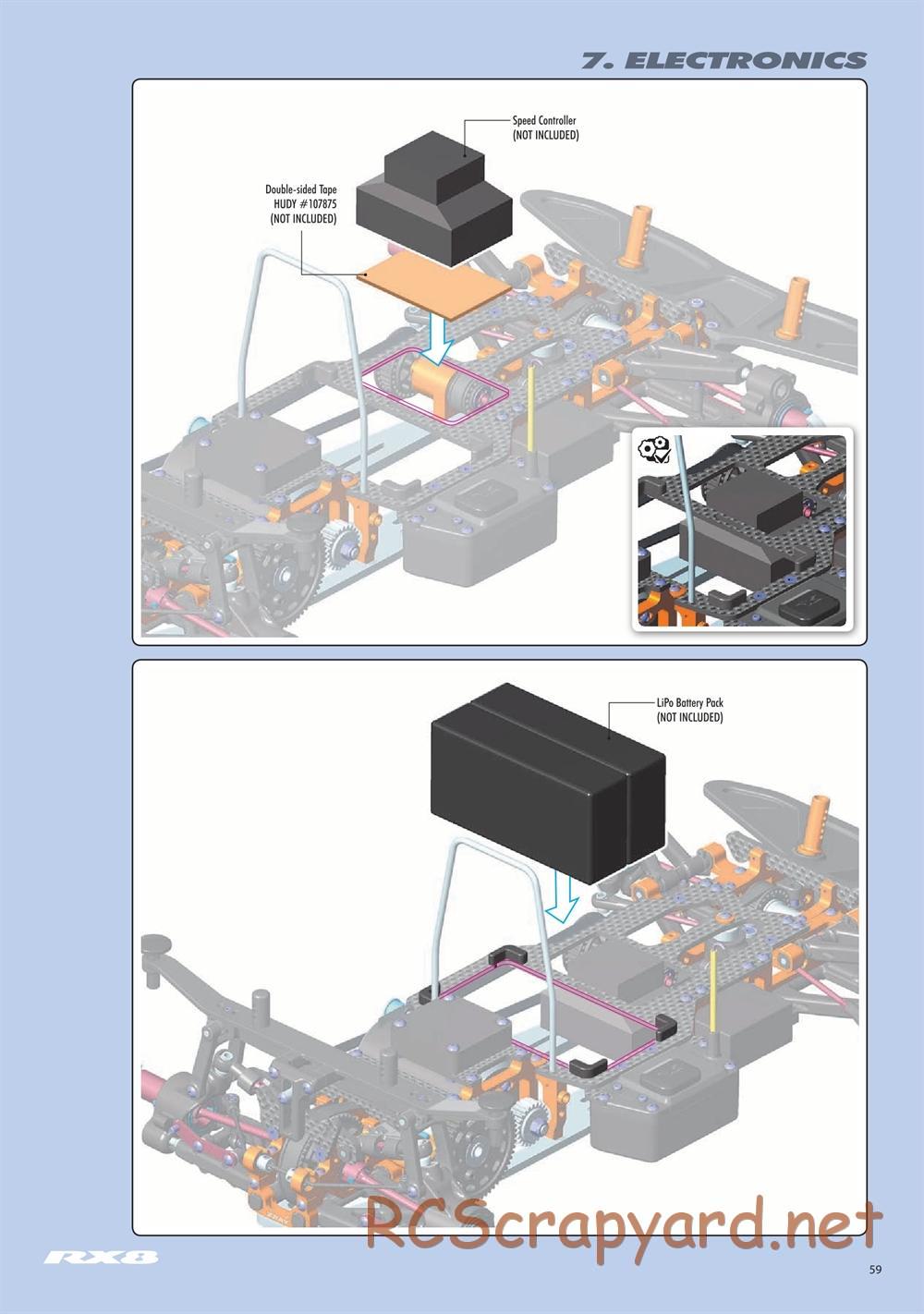 Xray - RX8E.2 2020 (RX8E'20) - Manual - Page 59