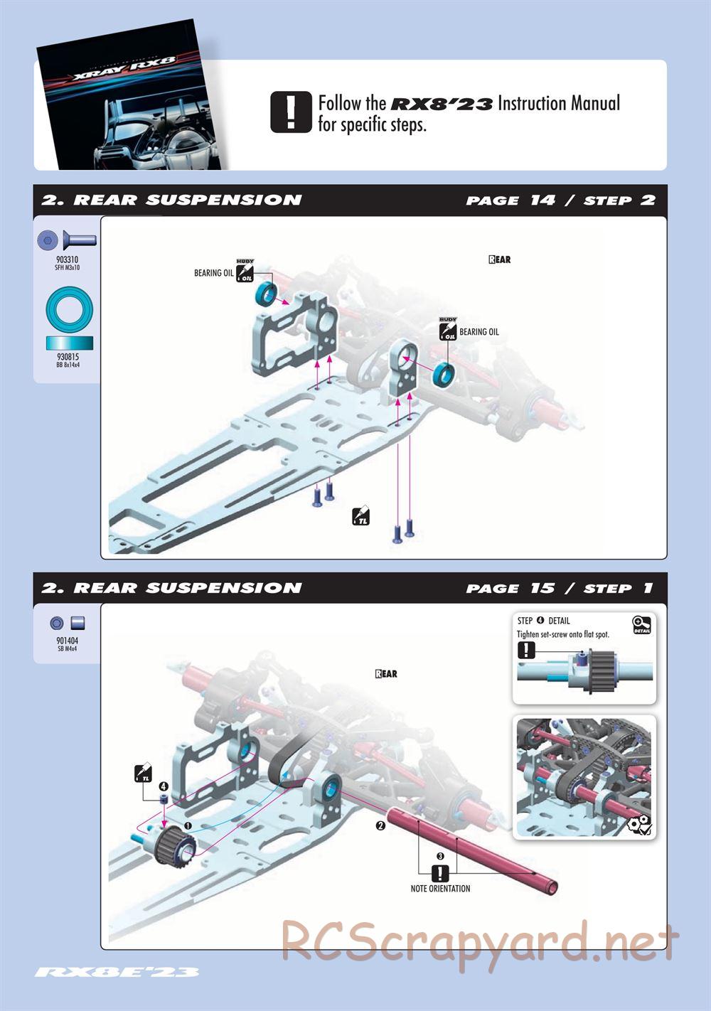 Xray - RX8E 2024 (RX8E'24) - Manual - Page 51