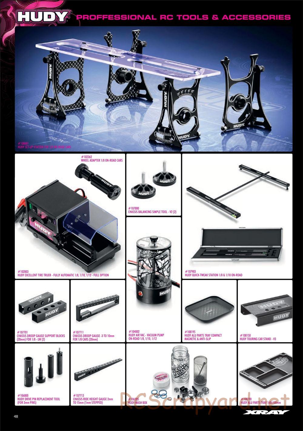 Xray - RX8E 2026 (RX8E'26) - Manual - Page 48